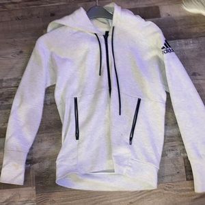 adidas zip up hoodie